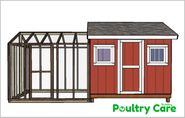 8 - 10 Large Chicken Coop