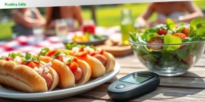can diabetics eat hot dogs